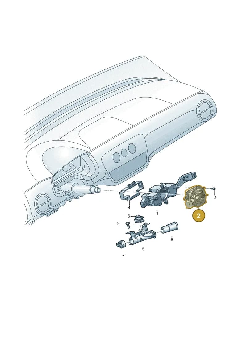 6RA959654A — Skoda Citigo (2011-2019) diagram 772953500, position 2