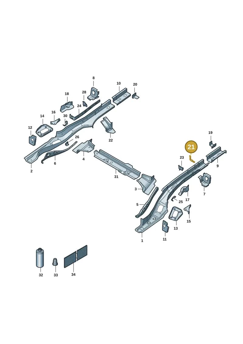6RG253675B — Skoda Rapid (2012-2022) diagram 62x803025, position 21