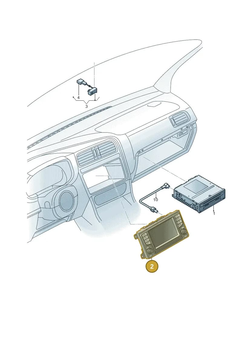 6V0035869DIZY — Skoda Fabia (2014-2022) diagram 797000040, position 2