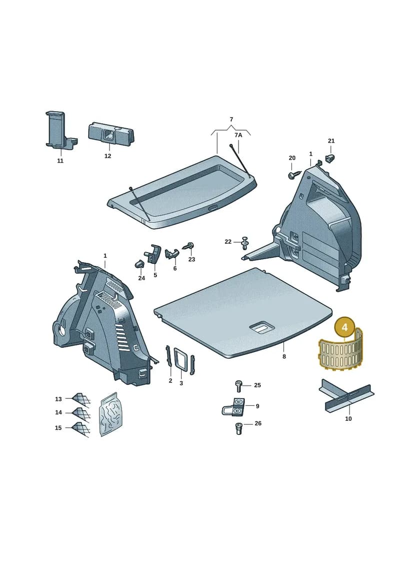 6V0867493WR9 — Skoda Fabia (2021-2022) diagram 6vn867080, position 4