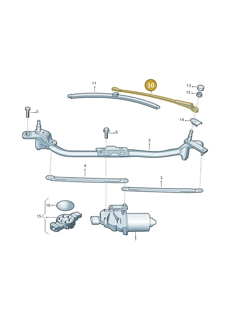 6V1955409B — Skoda Fabia (2014-2022) diagram 797955000, position 10