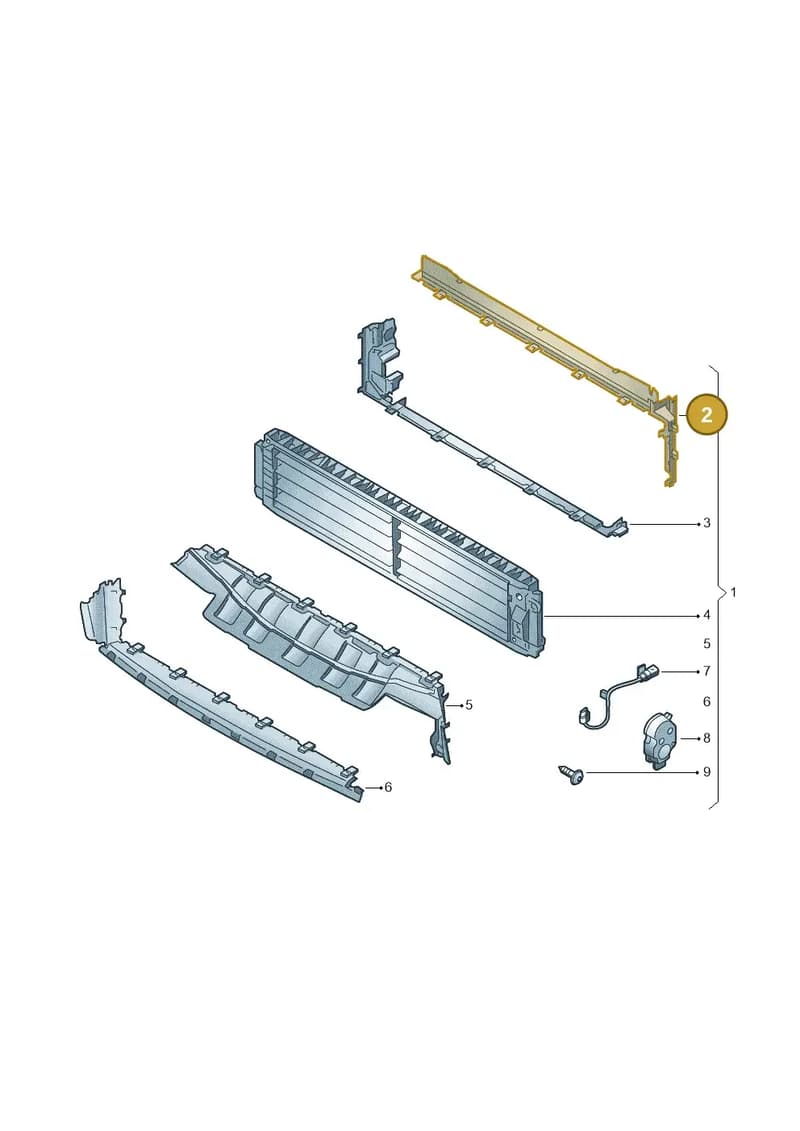 6VA122327D — Skoda Fabia (2021-2022) diagram 585805010, position 2
