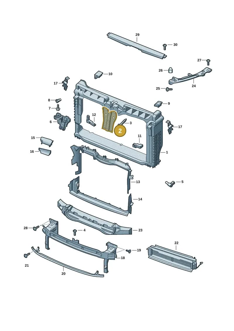 6VA805567 — Skoda Fabia (2021-2022) diagram 6vn805000, position 2