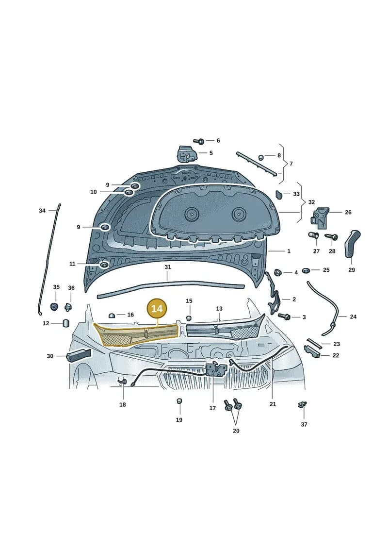 6VA8194169B9 — Skoda Fabia (2021-2022) diagram 6vn823000, position 14