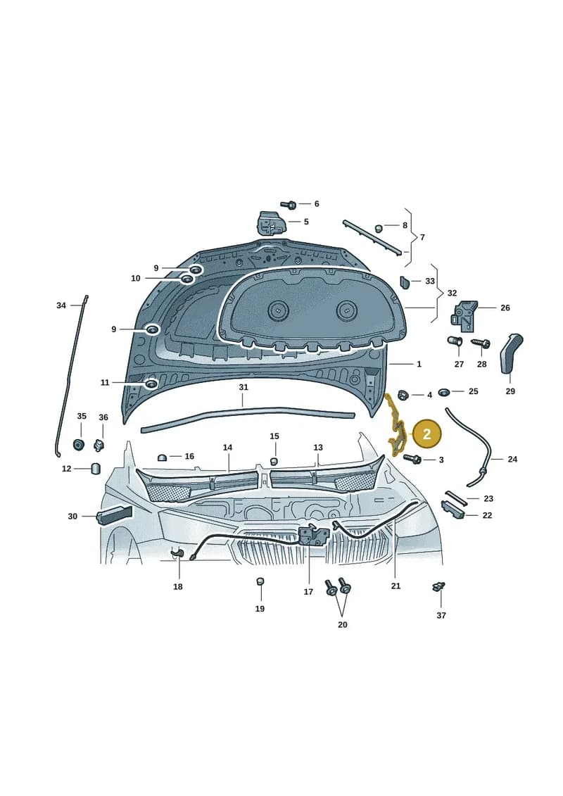 6VA823302A — Skoda Fabia (2021-2022) diagram 6vn823000, position 2