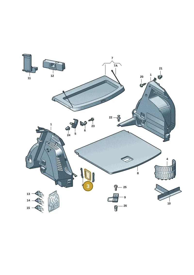 6VA8671459B9 — Skoda Fabia (2021-2022) diagram 6vn867080, position 3