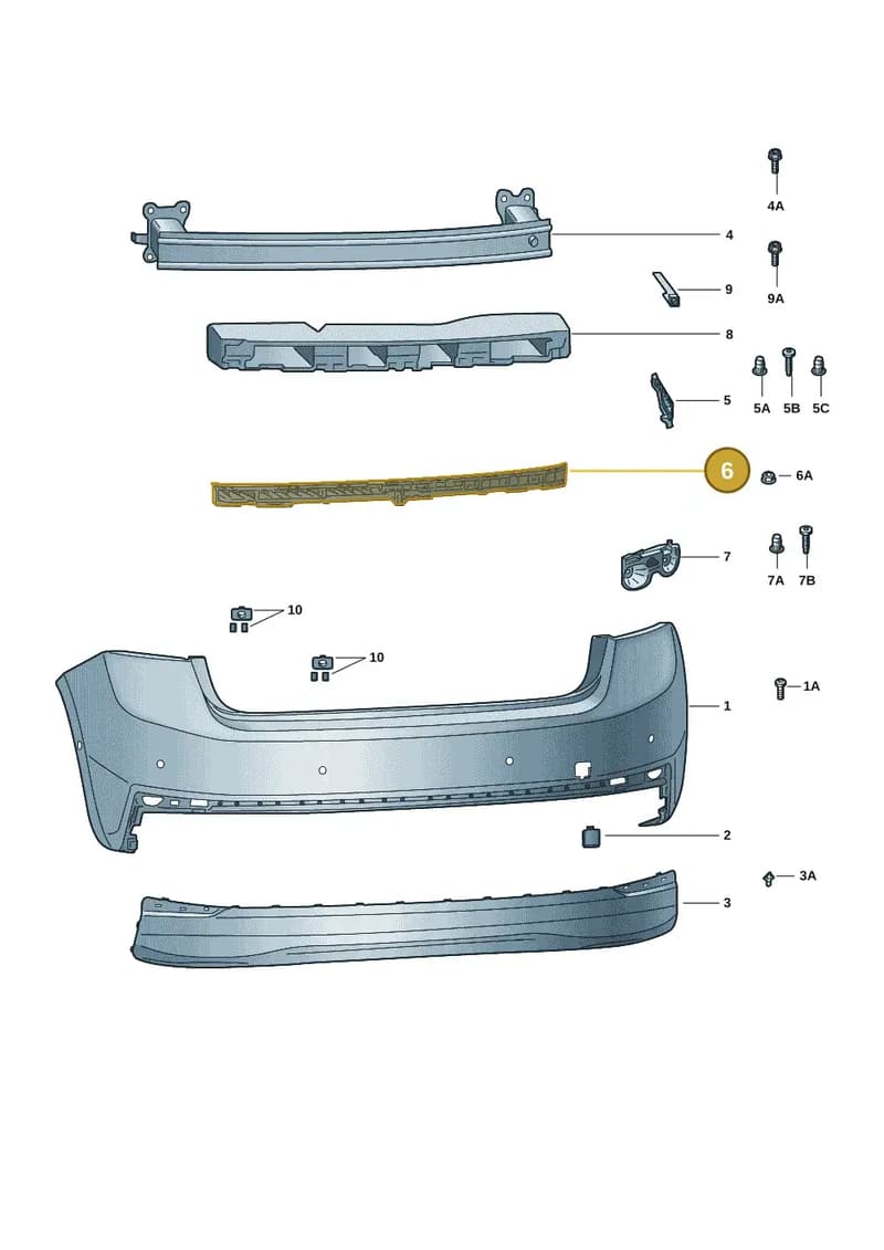 6VE807863 — Skoda Fabia (2021-2022) diagram 6vn807050, position 6