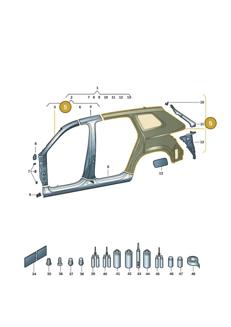 D476KD2M3 — Skoda Kodiaq (2016-2024) diagram 804809020, position 5