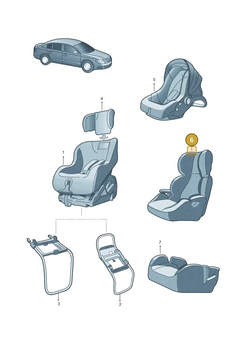 000019906AF — Skoda Fabia (2021-2022) diagram 632019100, position 6