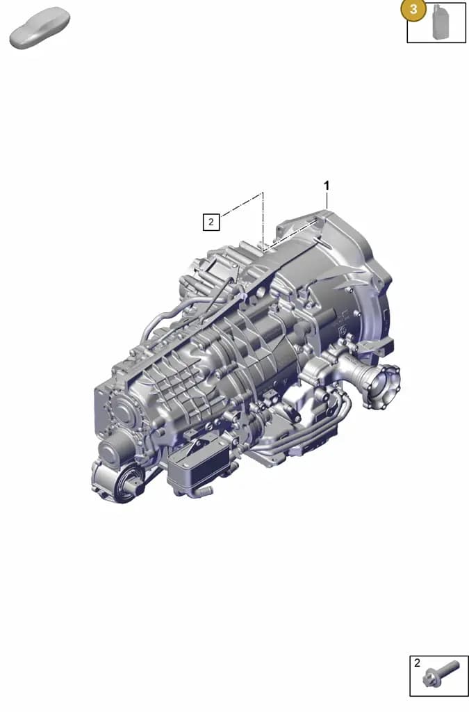00004321012 — Porsche 911 (2021-2022) diagram p59302000, position 3