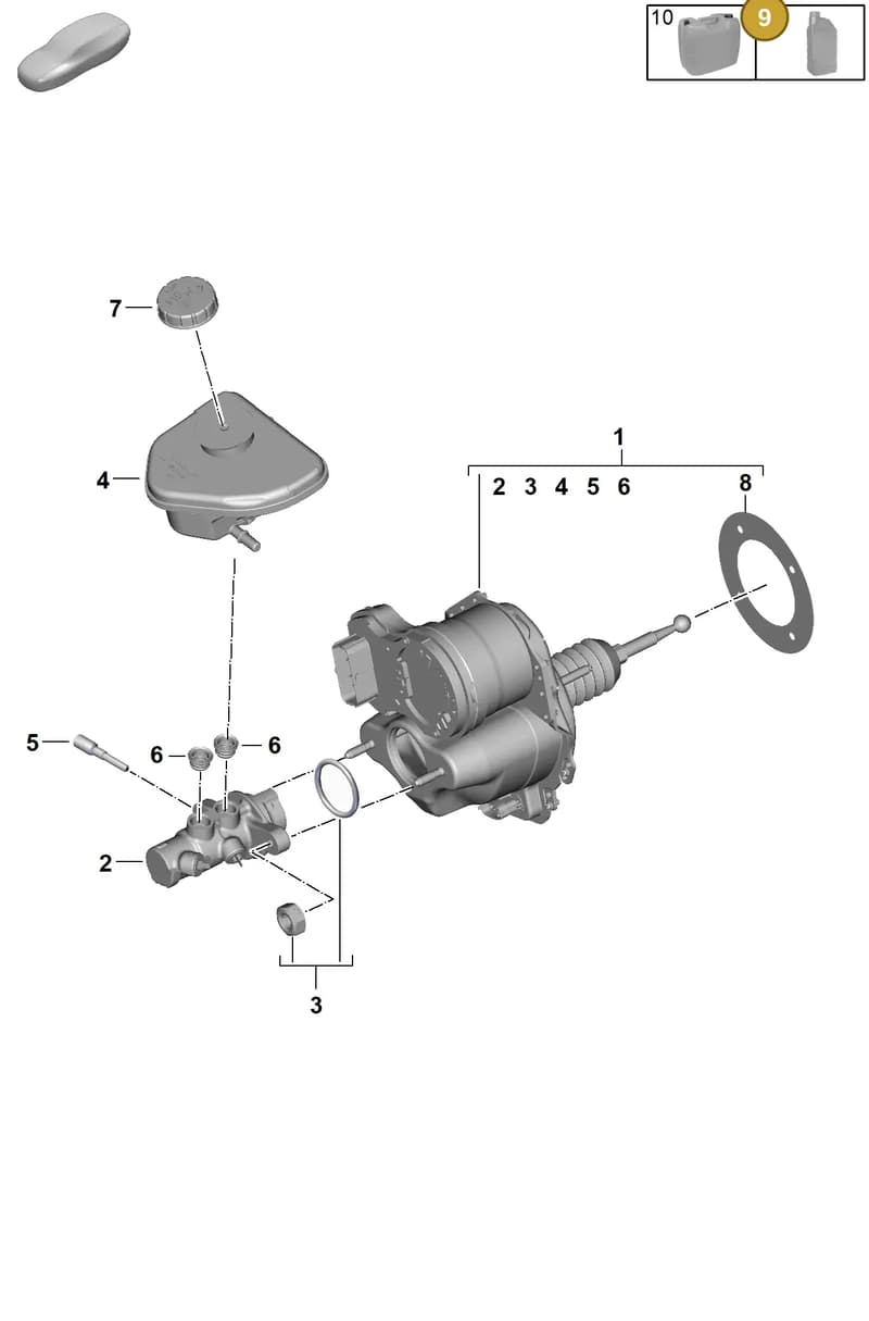 00004321082 — Porsche Panamera (2023-2025) diagram p62604000, position 9