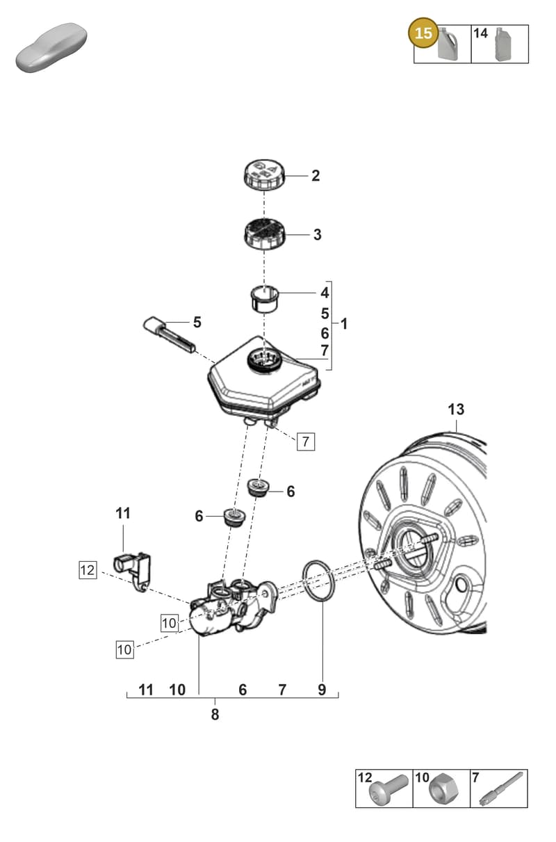 00004321086 — Porsche Panamera (2020-2023) diagram p58604000, position 15