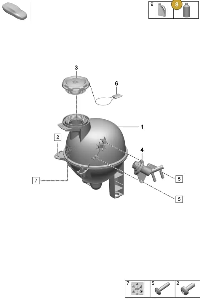 00004330473 — Porsche Macan (2024-2024) diagram p61155100, position 8