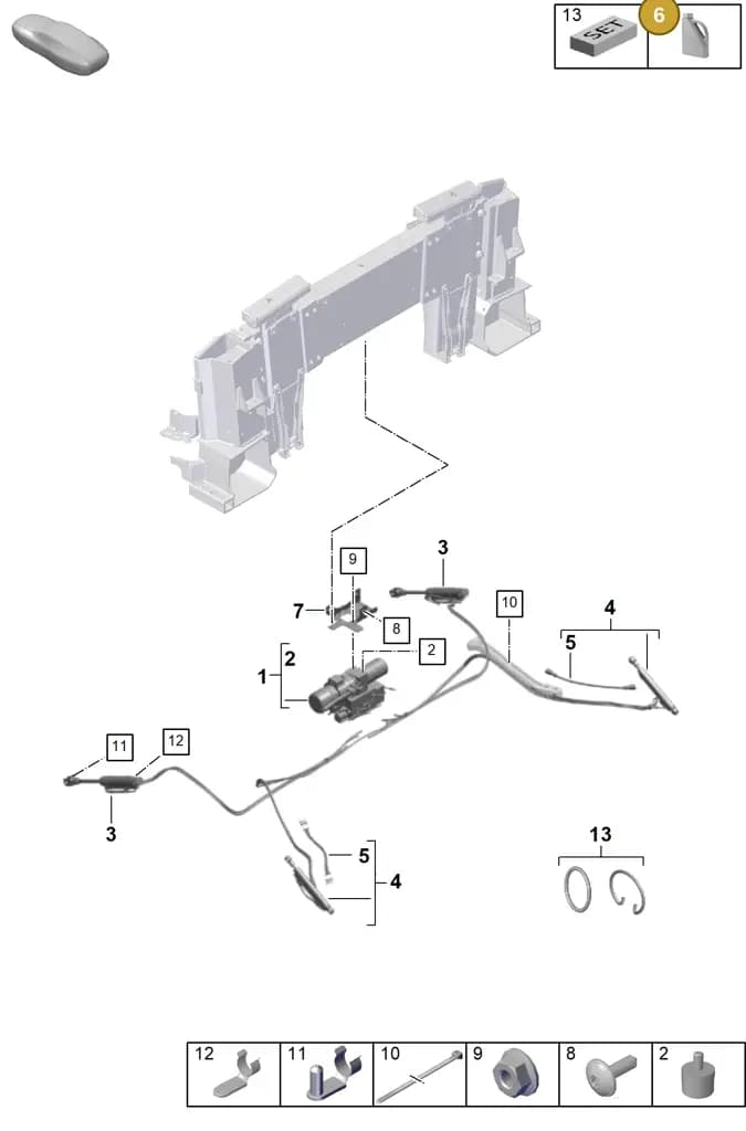 00004330550 — Porsche 911 (2024-2025) diagram p63811450, position 6