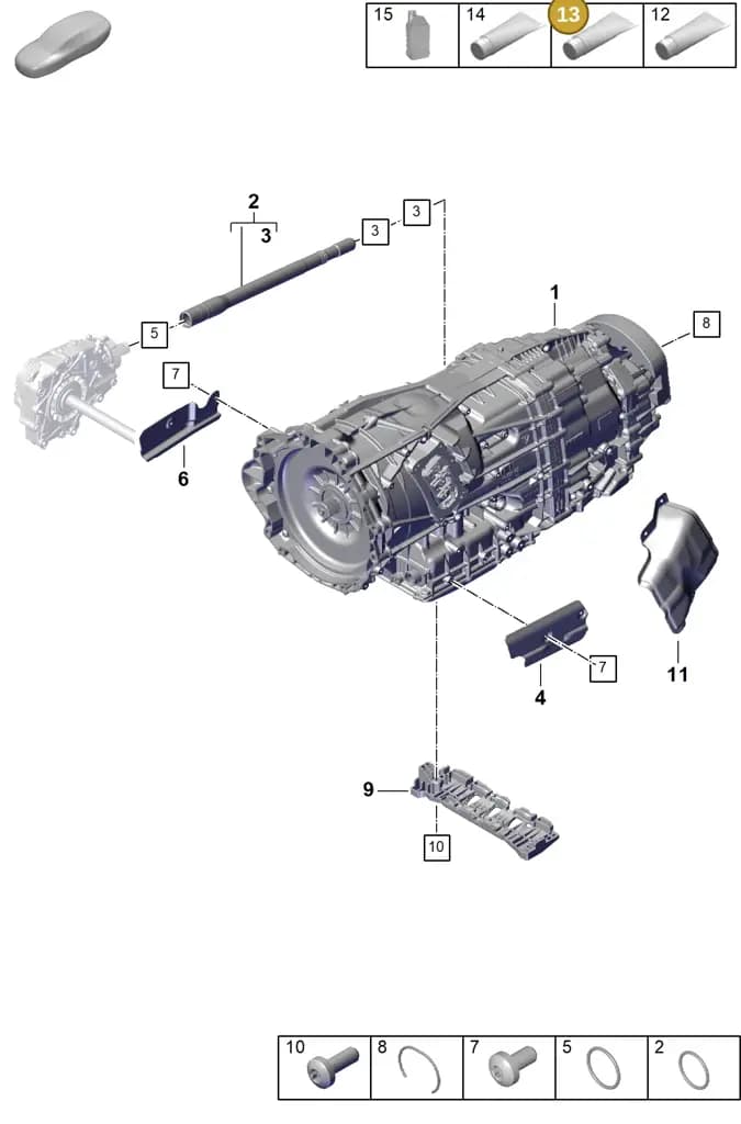 00004330573 — Porsche Panamera (2023-2025) diagram p62302000, position 13