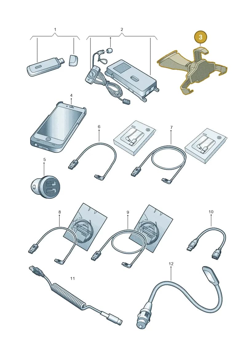 000051435AF — Volkswagen Multivan (2021-2025) diagram 827051600, position 3