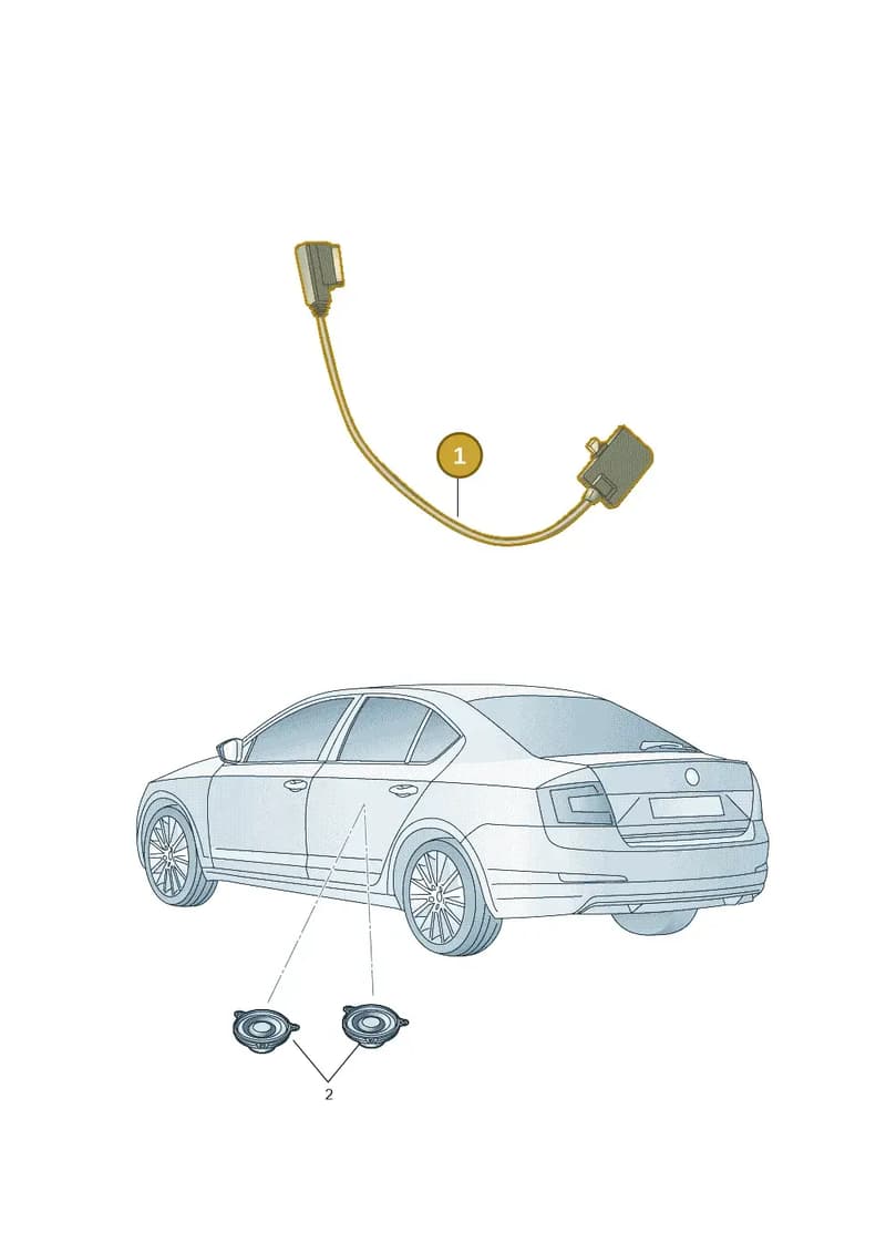 000051445J — Skoda Karoq (2017-2023) diagram 697051100, position 1