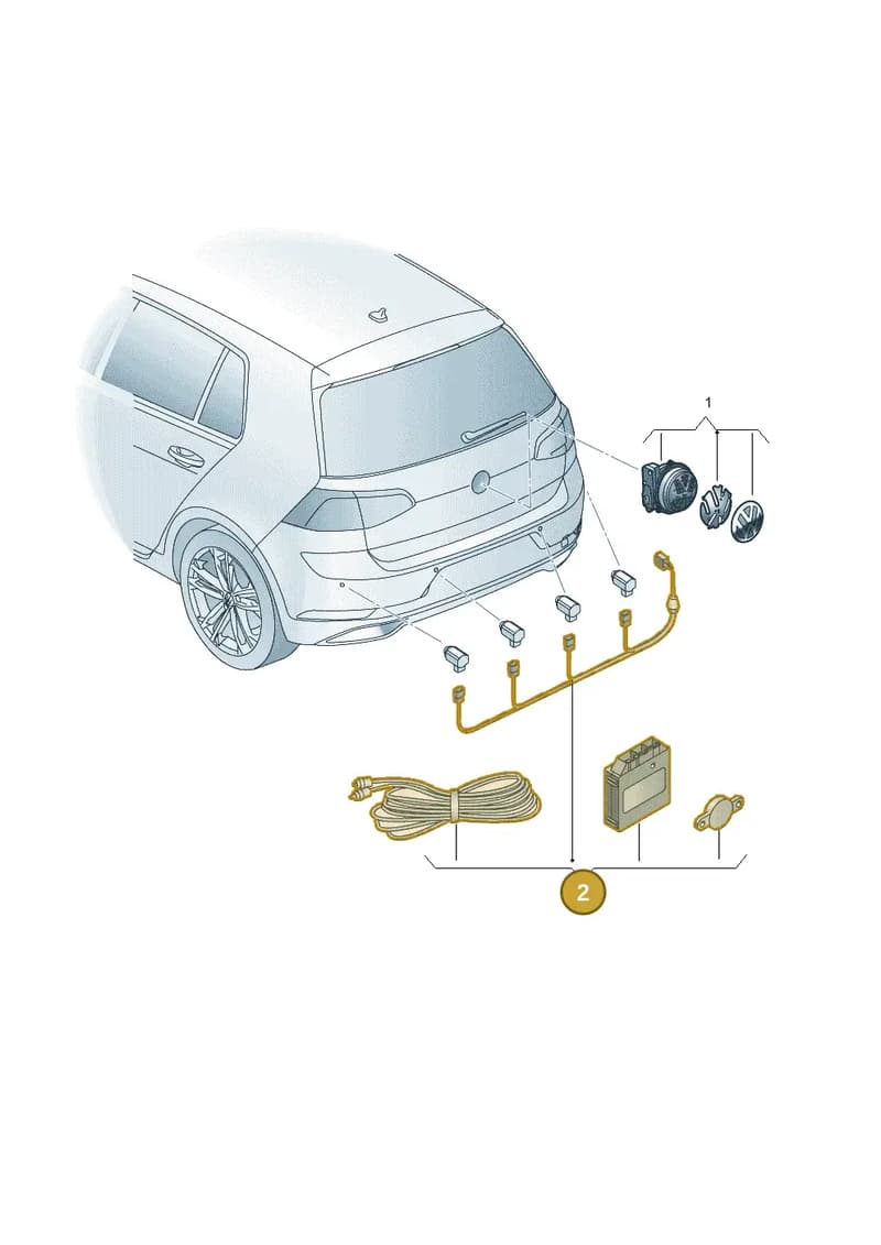 000054650F — Volkswagen Passat Estate (2023-2025) diagram 827054060, position 2