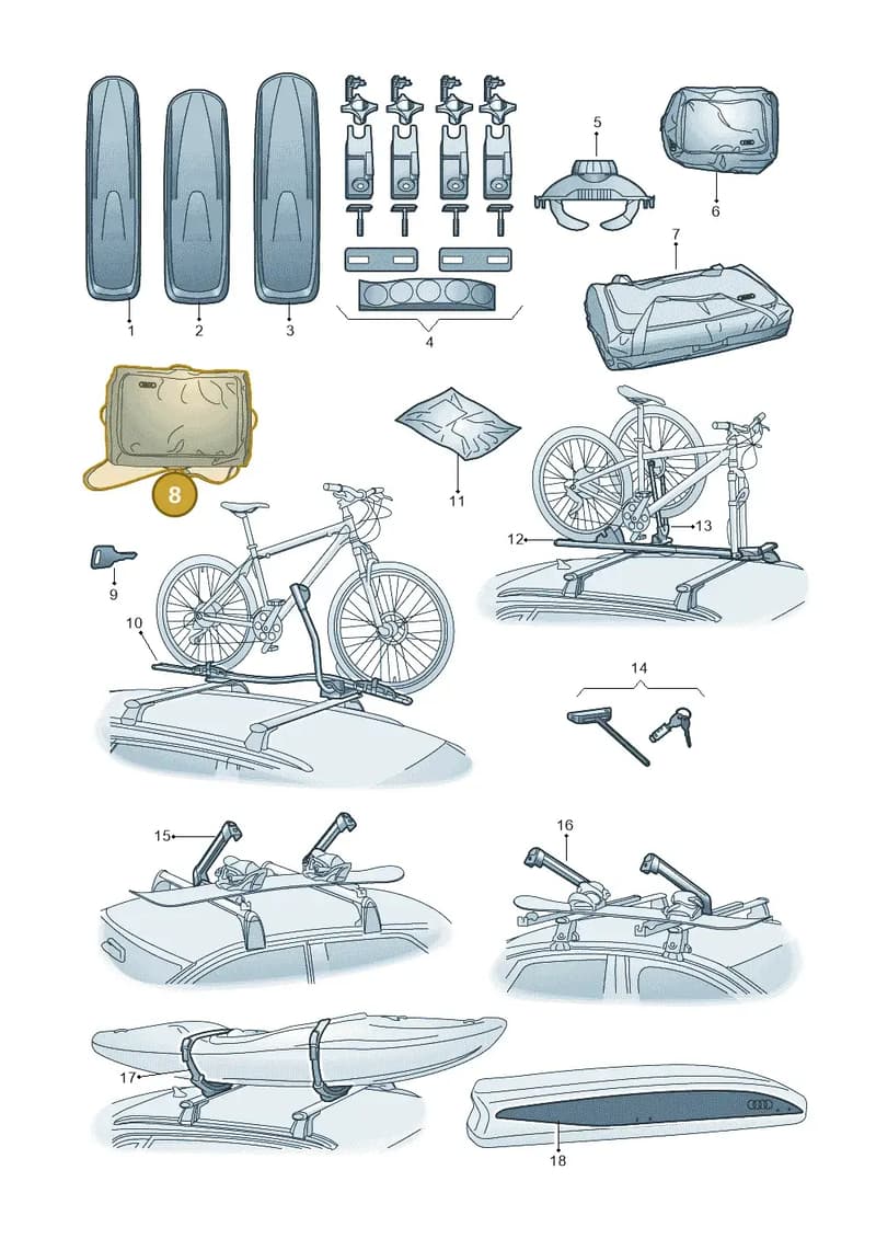 000071154B — Audi RS e-tron GT (2020-2025) diagram 897071040, position 8