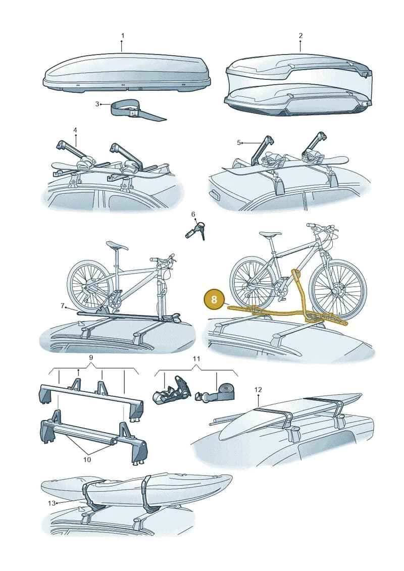 000071720B — Volkswagen ID.7 (2023-2025) diagram 827071040, position 8