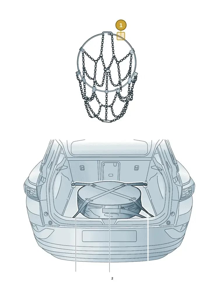 000091387BN — Volkswagen ID.4 (2020-2025) diagram 11a073040, position 1