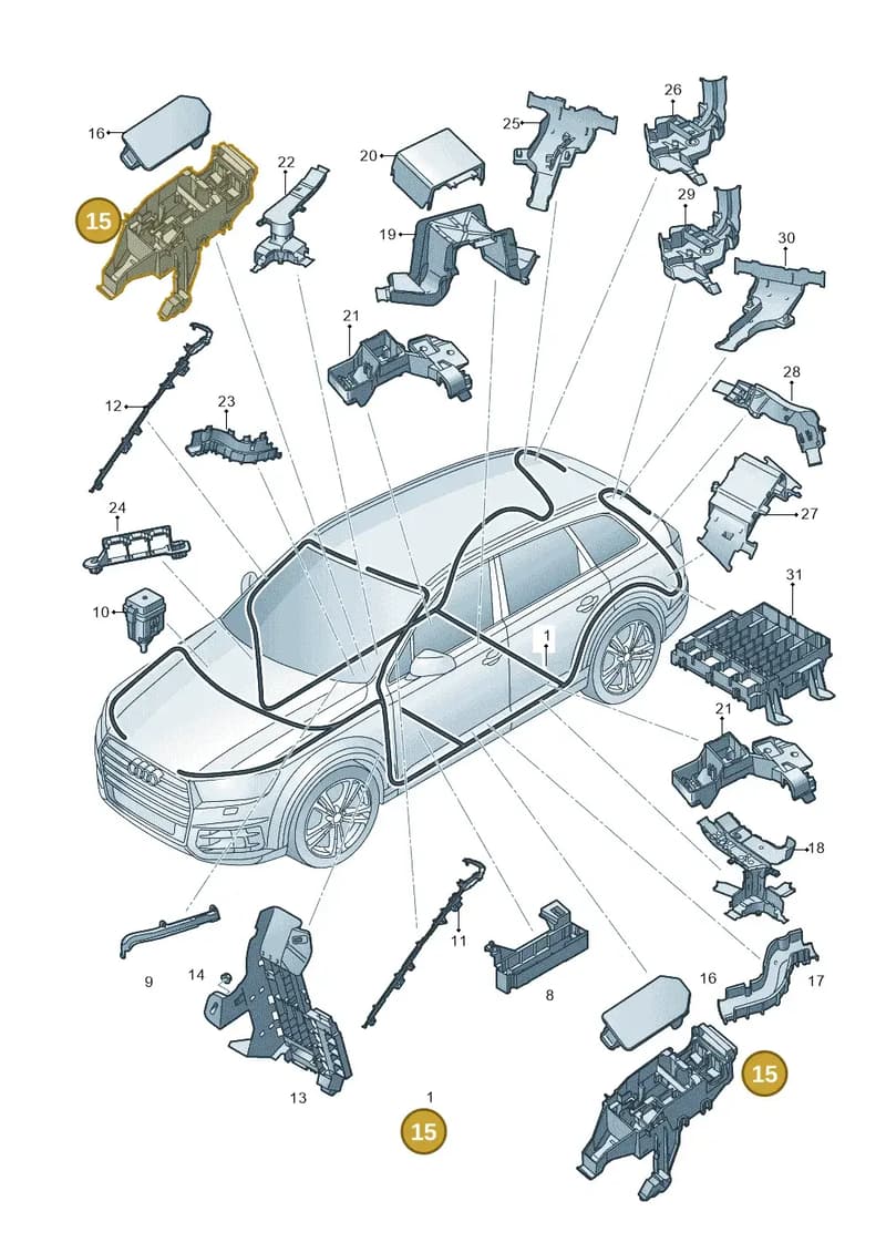 000098658A — Audi A5 Limousine (2024-2025) diagram 859971800, position 15