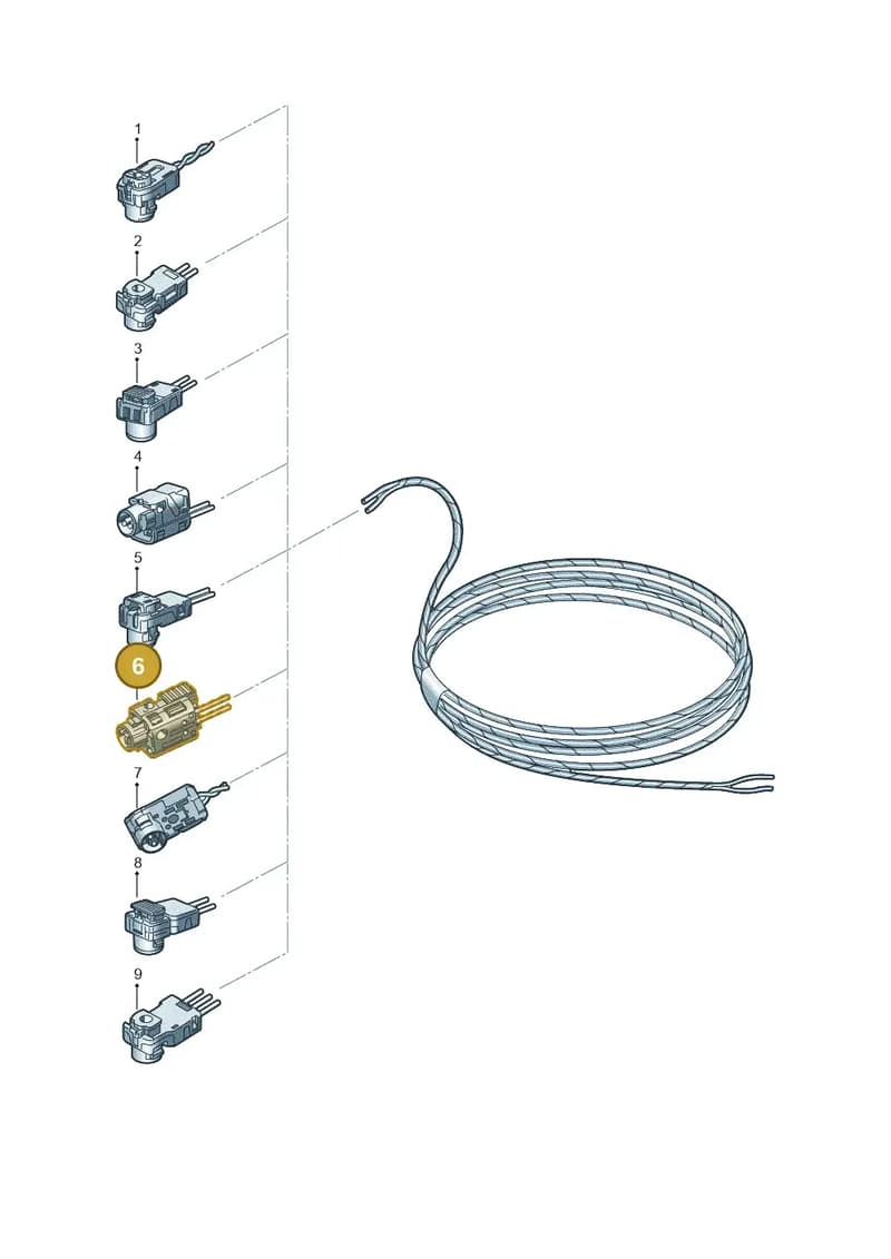 000971582J — Audi A5 Limousine (2024-2025) diagram 596971845, position 6