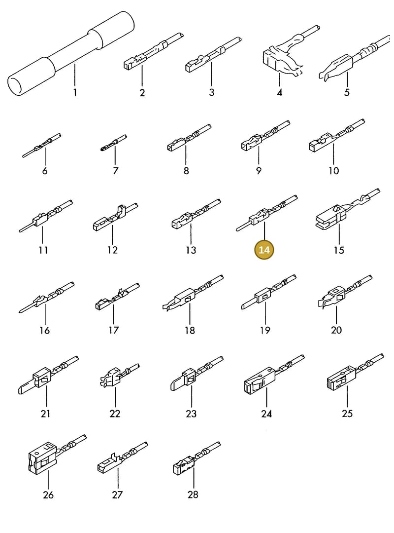 000979035E — SEAT 1J0 platform diagram 198979300, position 14