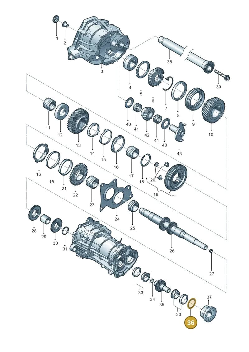 012409387BN — Audi Q5 qu. 2.0 TDI (2012-2017) diagram 647311600, position 36