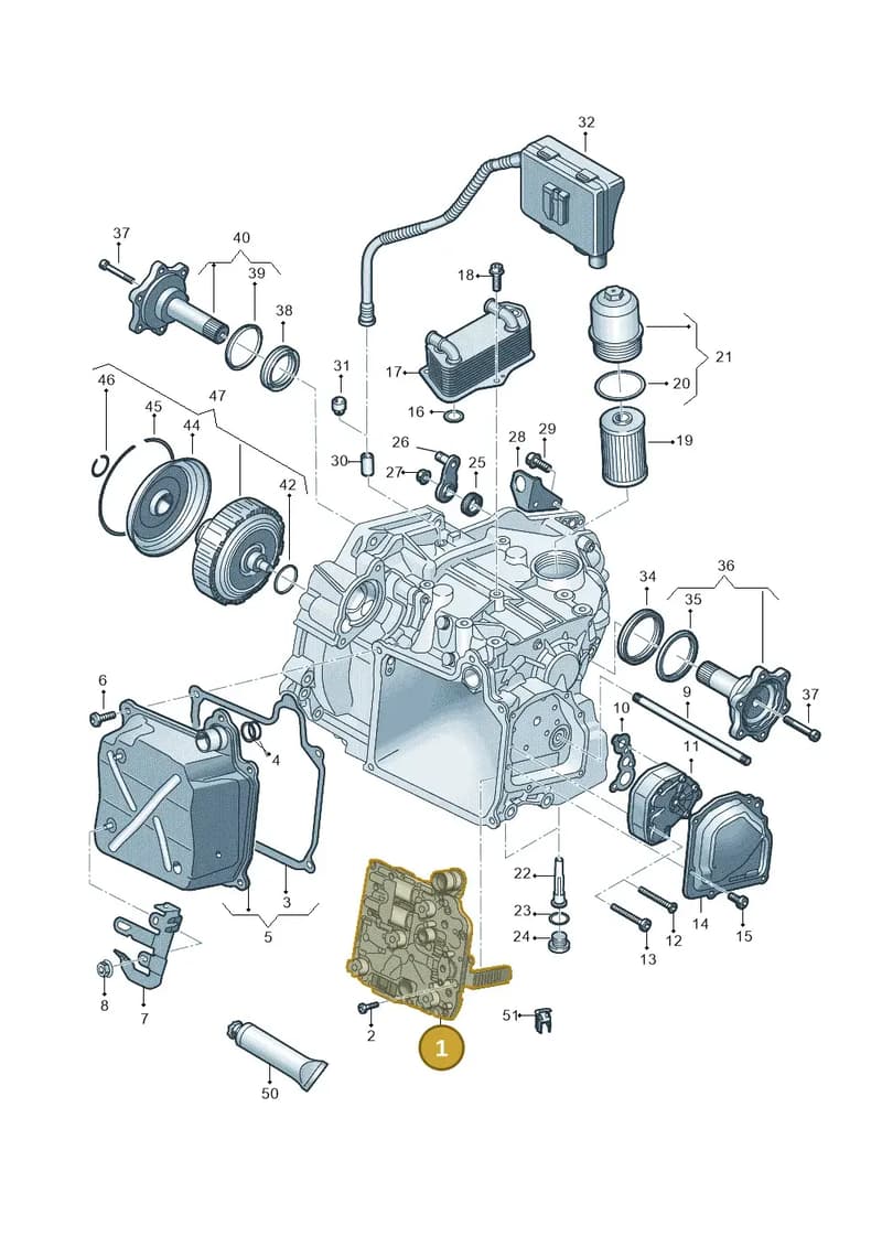 02E325025ASZ7K — Skoda Karoq (2017-2022) diagram 884321600, position 1
