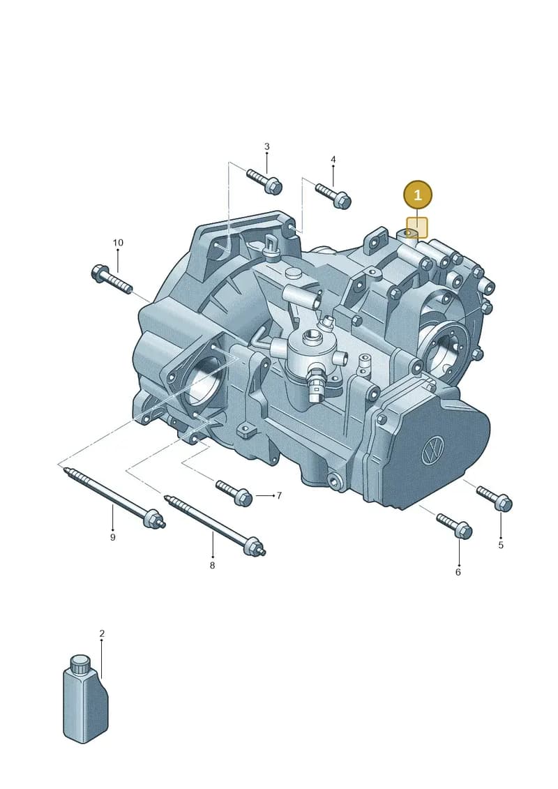 02S300054FX — Volkswagen Passat Saloon (2014-2024) diagram 827300300, position 1