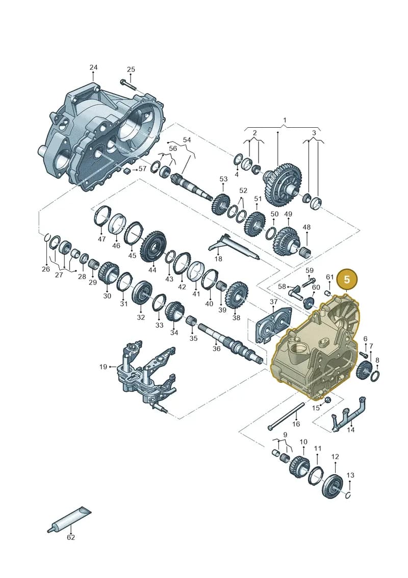 02T301103BS — Skoda Kamiq (2019-2020) diagram 837300120, position 5