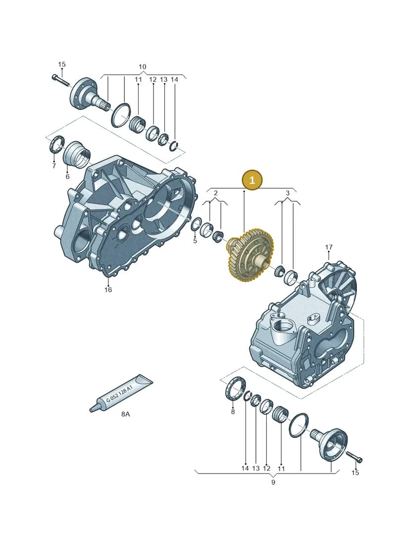 02T409021BB — Skoda Rapid (2012-2022) diagram 794409130, position 1