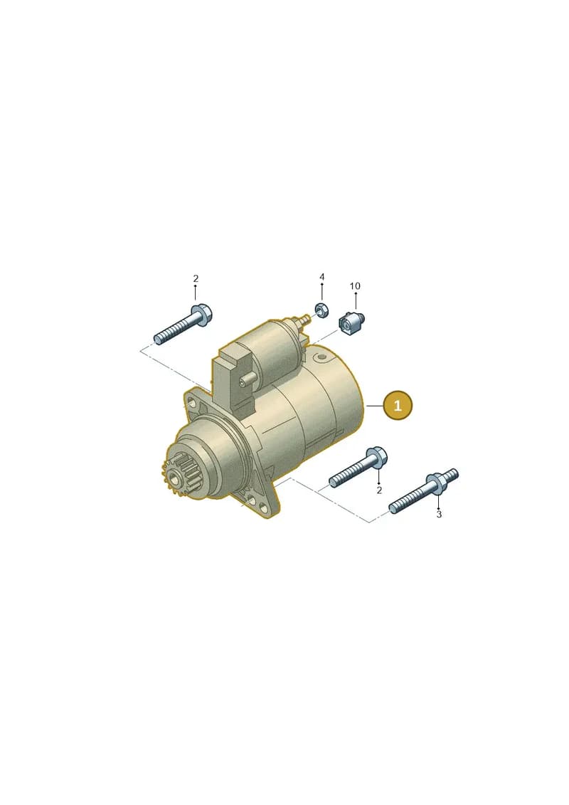 02Z911022C — Volkswagen Golf (2019-2025) diagram 5h0911000, position 1
