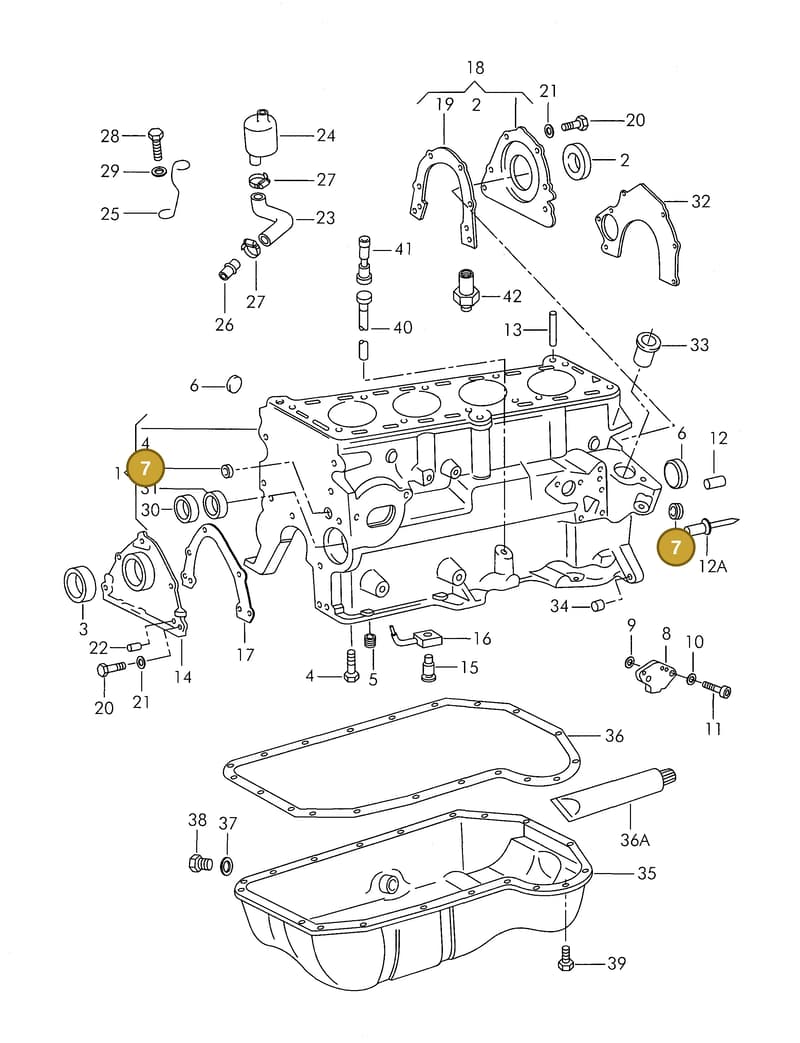 030103113 — Volkswagen 325 platform diagram 311103100, position 7