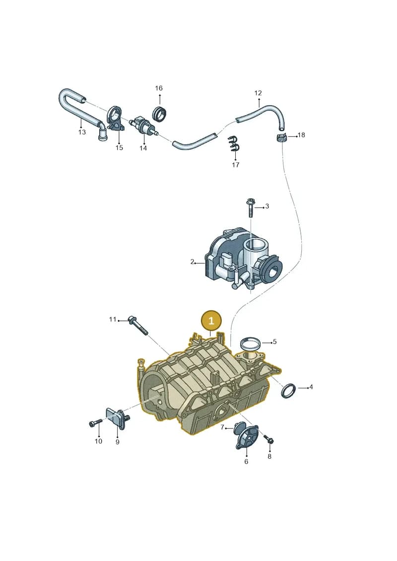 030129713BN — Volkswagen Polo (2008-2009) diagram 657133100, position 1