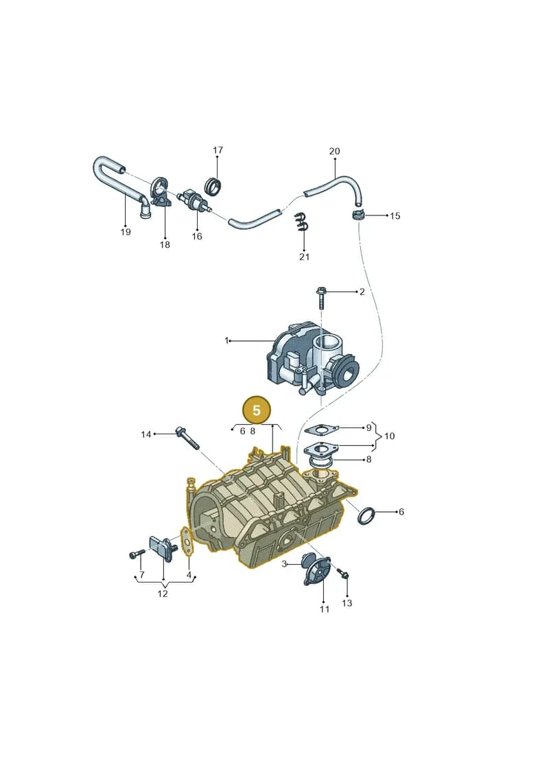 030129713BN — Volkswagen Kombi (2011-) diagram 315133160, position 5