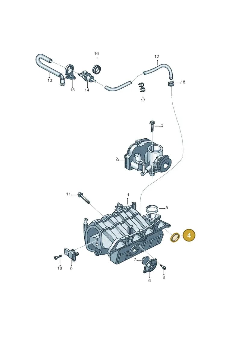 030129717E — Volkswagen Polo (2008-2009) diagram 657133100, position 4