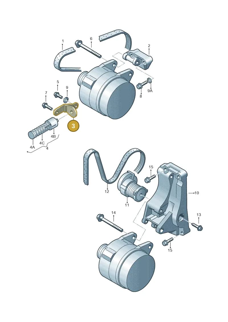 030903251F — SEAT Ibiza (2012-) diagram 158903300, position 3