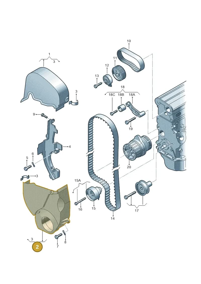 036109127L — SEAT Ibiza (2012-) diagram 194109520, position 2