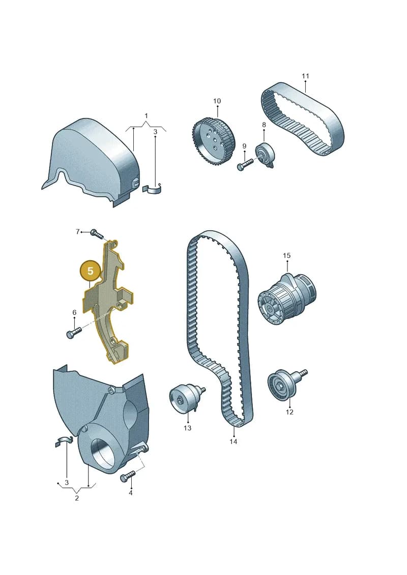 036109170K — SEAT Altea XL Reference (2010-2013) diagram 729109530, position 5