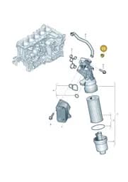 036131510 Volkswagen Cap Closure