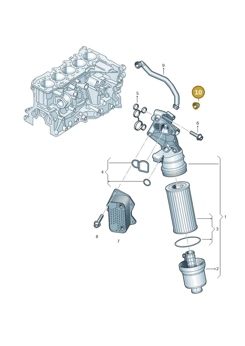 036131510 — Audi RS3 Sportback (2015-2016) diagram 474115850, position 10
