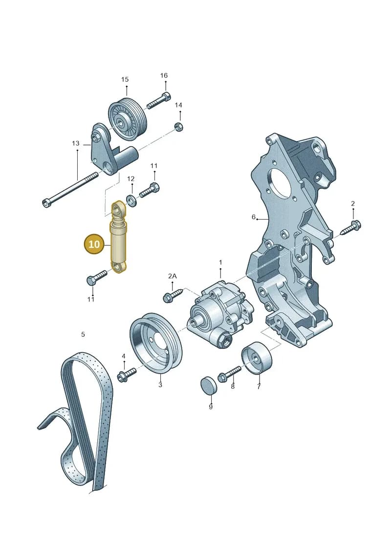038903315P — Volkswagen New Beetle             06> (2005-) diagram 266145300, position 10