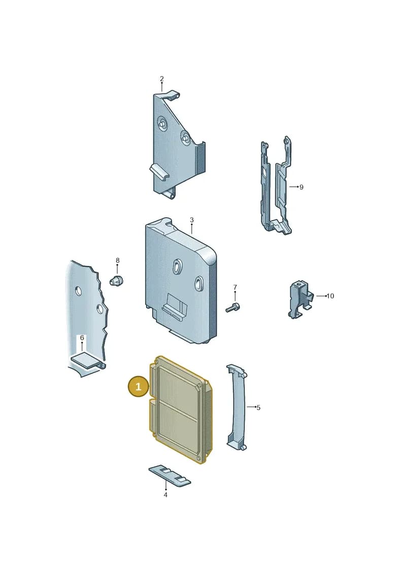 03C906014FS — Skoda Rapid (2012-2022) diagram 461906200, position 1
