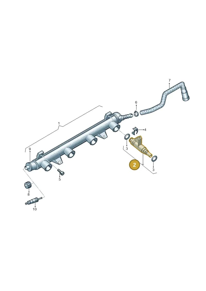 03C906031 — SEAT Ibiza (2012-) diagram 253133500, position 2