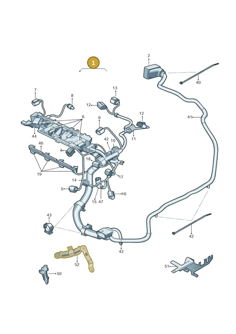 03C971612BT — Skoda Rapid (2012-2022) diagram 663971070, position 1