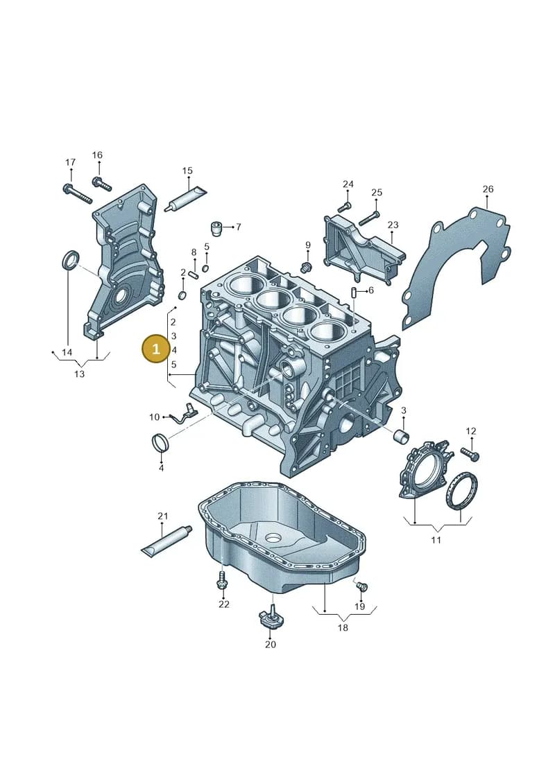 03F103101B — SEAT Altea XL (2013-) diagram 649103010, position 1