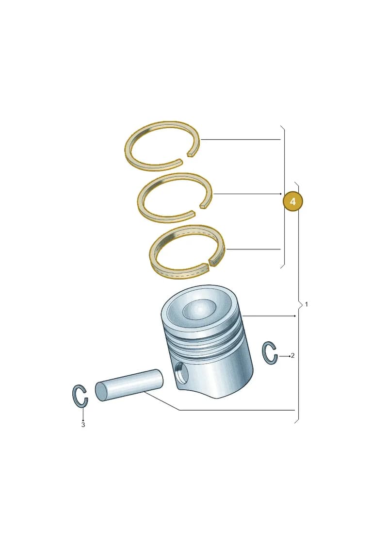03H198151J — Volkswagen Teramont (2021-2023) diagram 519107300, position 4