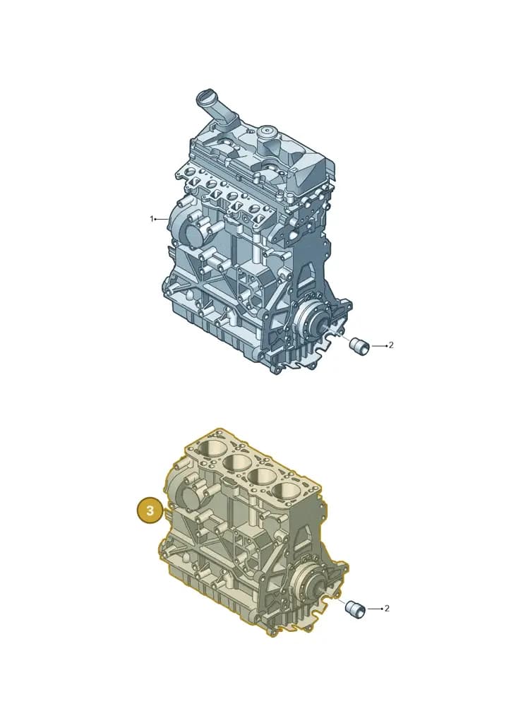 03L100104A — Volkswagen Caddy (2015-2020) diagram 862100500, position 3